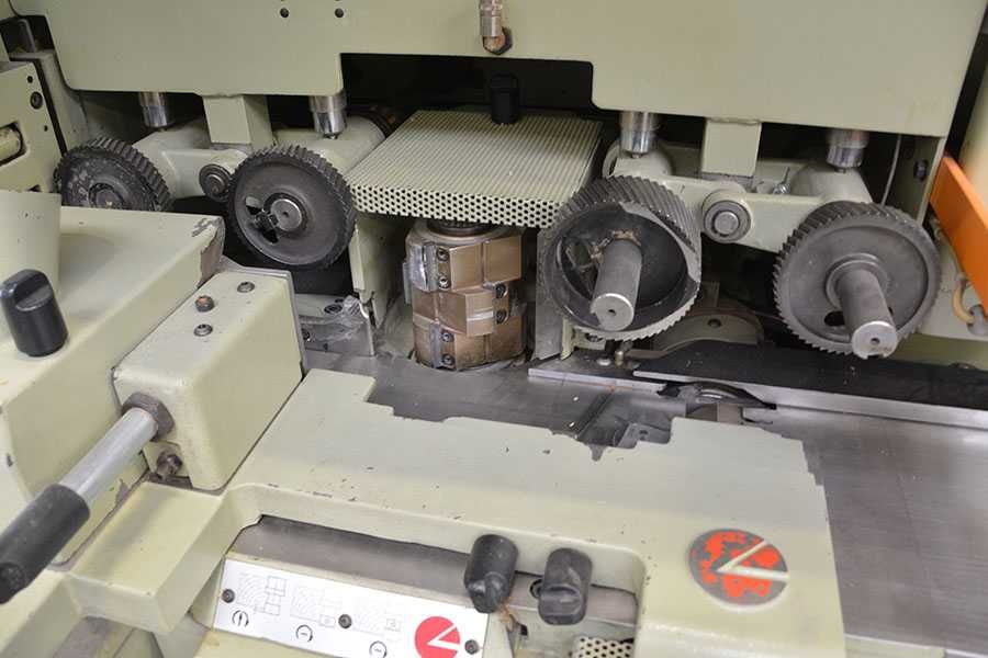 Strugarka czterostronna SCM Compact 23 - 4 wrzeciona - 230x120