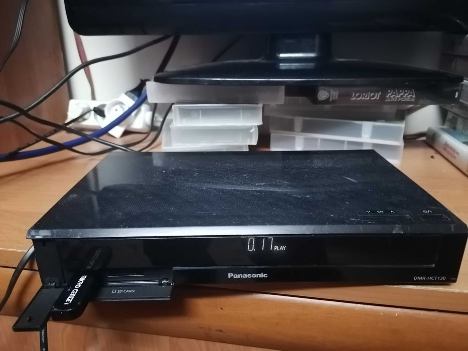 Panasonic DMR-HCT130EG  HDMI/USB/HDD nagrywarka HDD 500GB PILOT