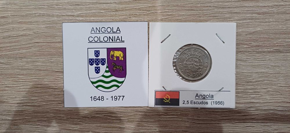 Angola - 2,5 Escudos - 1956