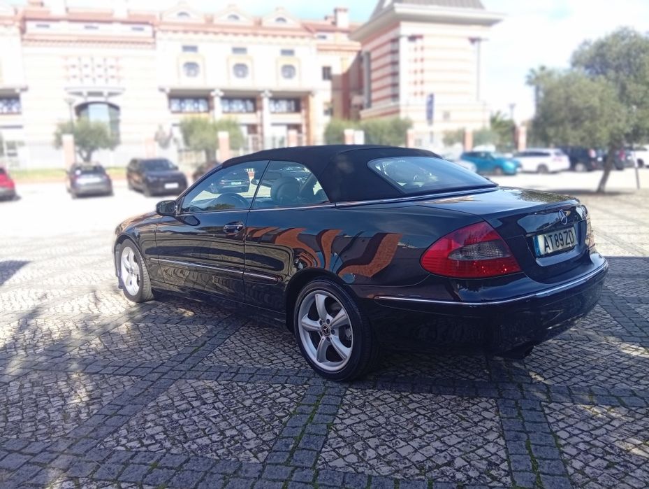 Mercedes CLK ano 2005 gasolina cabrio