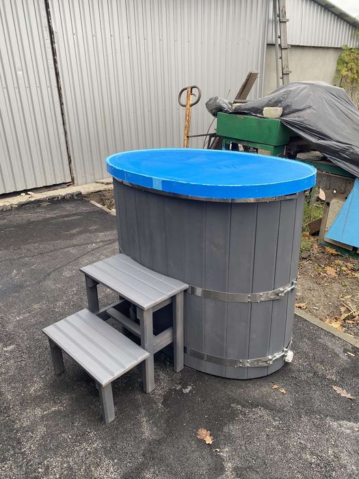 Купель холодна та гаряча. Чан. Бочка.