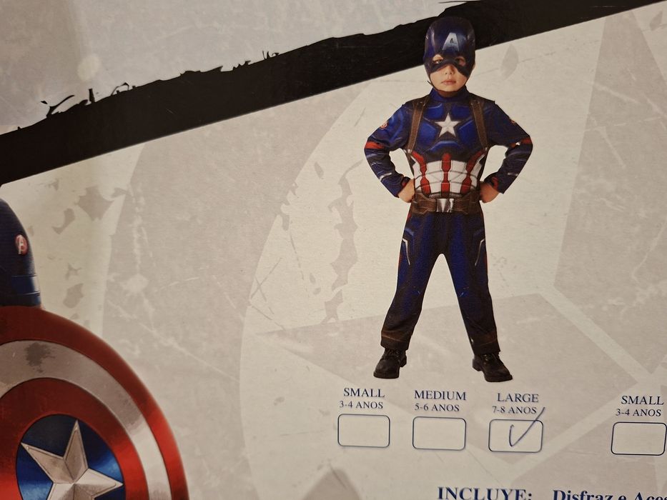 Disfarce Capitão América