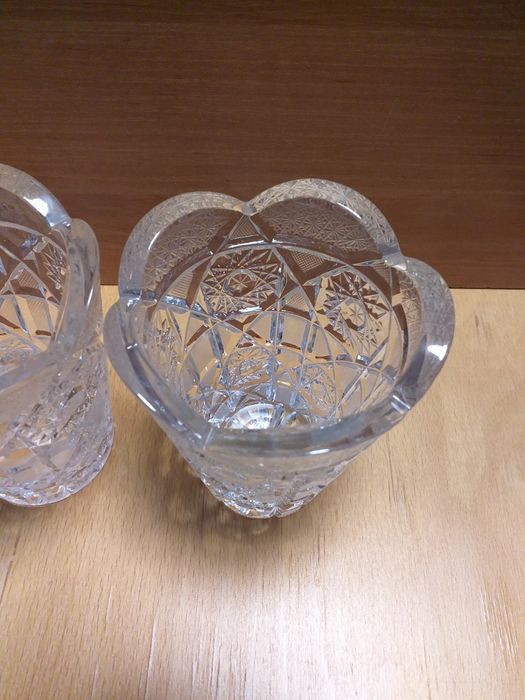 Ваза для конфет из хрусталя