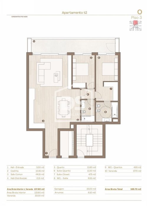 T2 Apartment for Sale in Baltar, Paredes