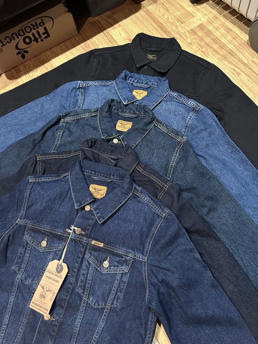 Джинсовый  пиджак  Montana