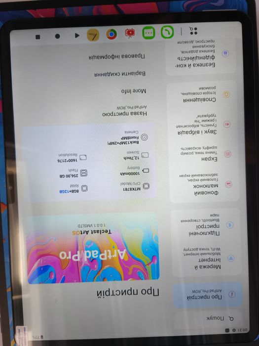 Планшет Teclast ArtPad Pro 12.7" 8/256GB