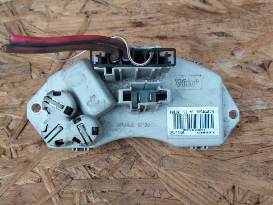 Реостат Резистор  схема печки  БМВ BMW E90