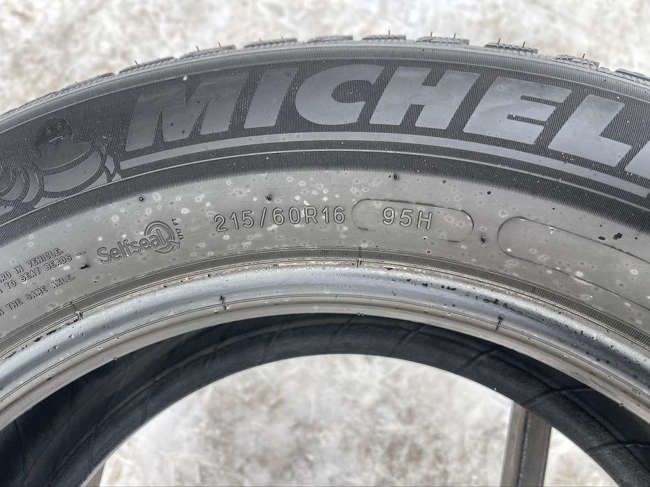 Шини 215/60/16 Michelin Alpin 5 зима 2шт 7,4мм