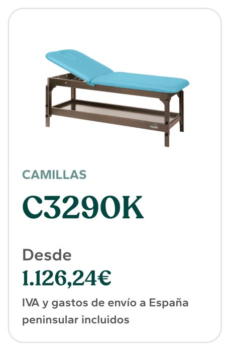 Marquesa Ecopostural p/ Massagem ou Estética