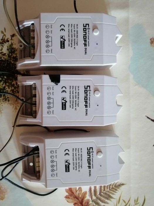 Sonoff Dual R2 com Tasmota