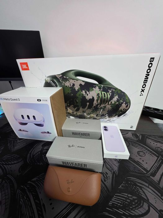 Ray-Ban Meta Wayfarer Gen 2 RW4012 | Clear to Grey | 53-22 | L | USA