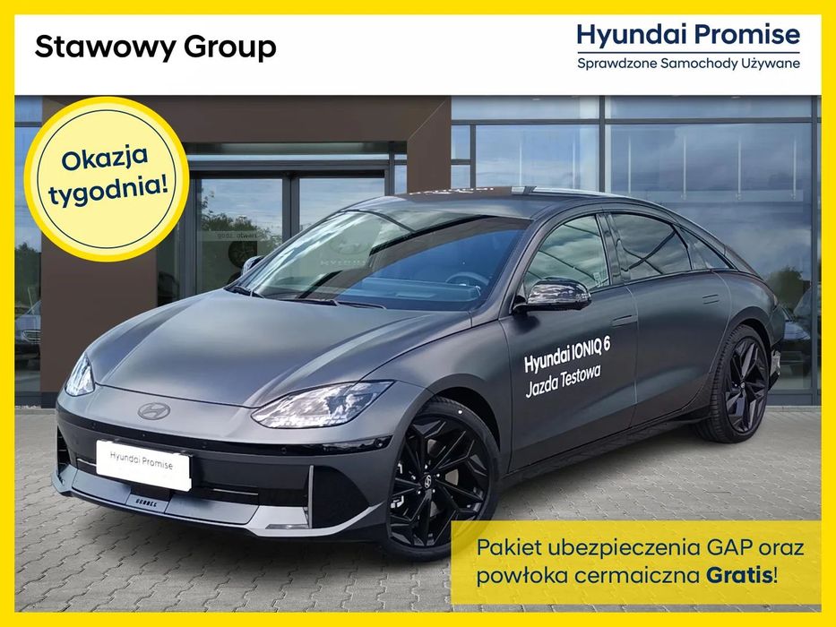 Hyundai IONIQ 6 Uniq Black 6 ateria 77 kWh Napęd 4WD 325 KM