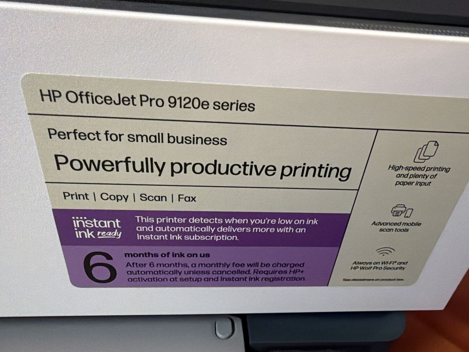 HP OfficeJet Pro 9120e — para reparação ou peças