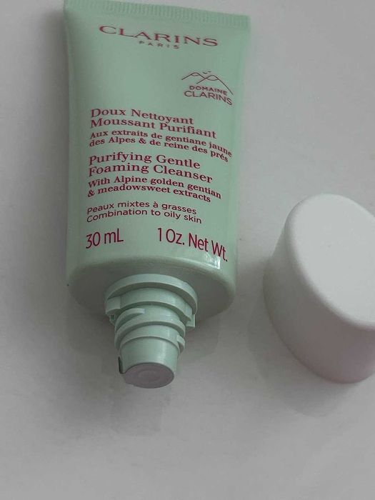 Clarins Purifying Gentle Foaming Cleanser – pianka oczyszczająca do twarzy 30 ml