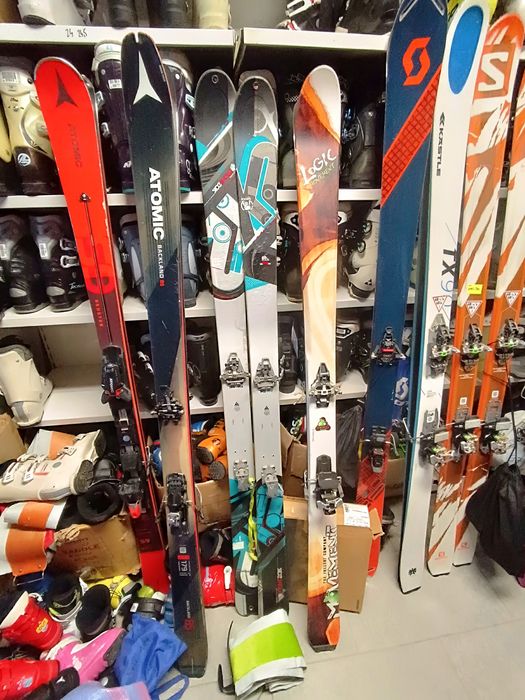 Skiturowe K2 Sideshow 174 cm + Dynafit i foki