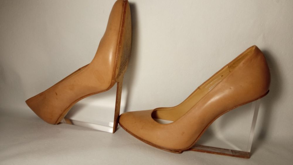 Maison Margiela & HM туфли на танкетке.