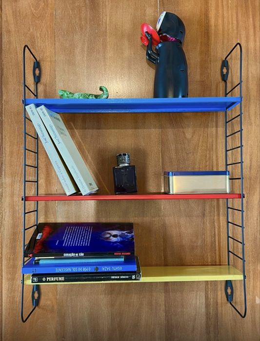Estante metálica Tomado prateleiras tricolor