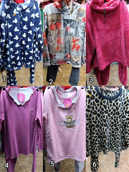 Жіночі теплі халати та піжами