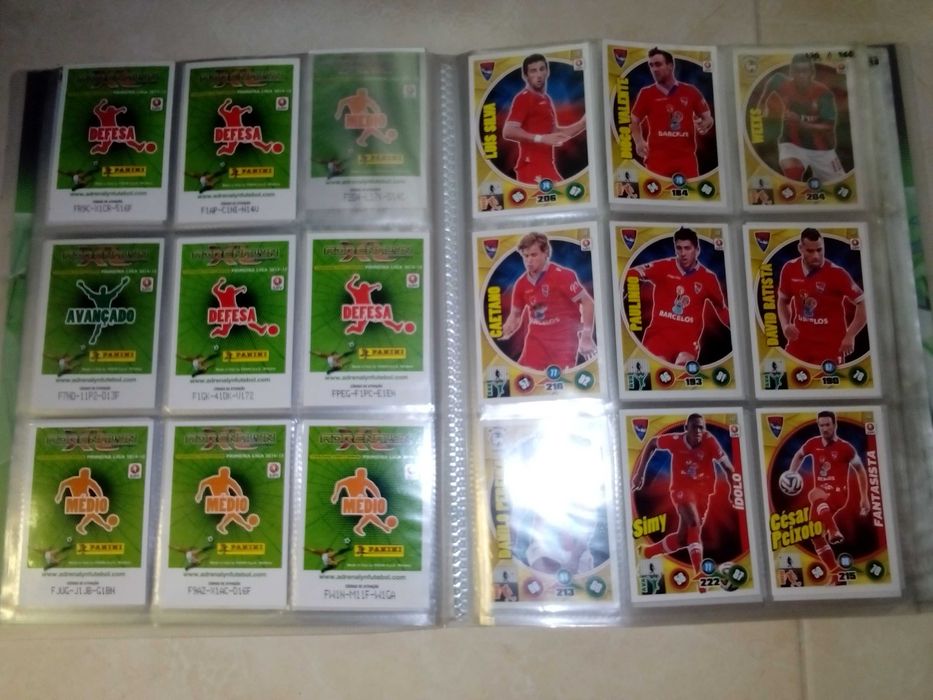 caderneta de futebol adrenalyn 2014-15