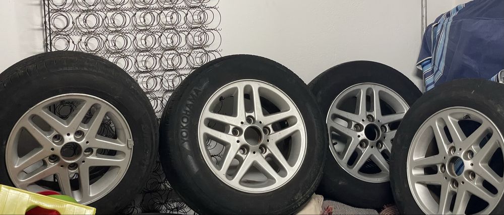 Jantes 15 com pneus 195/65/15