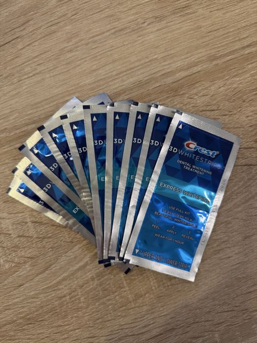 Paski wybielające Crest Express Whitening 10