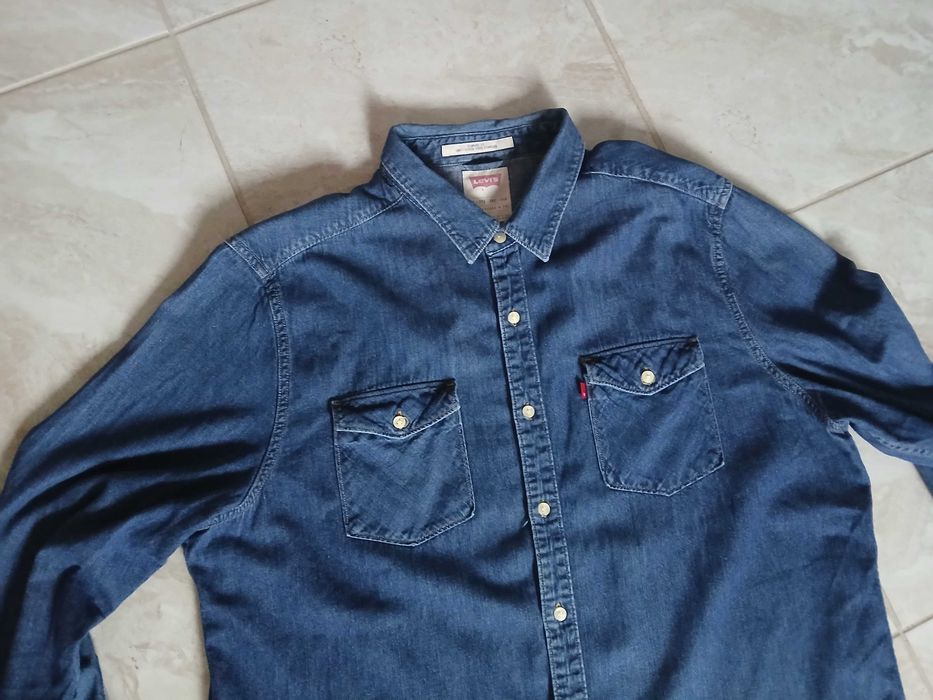 koszula Jeansowa Levis xxl pachy:2x64cm