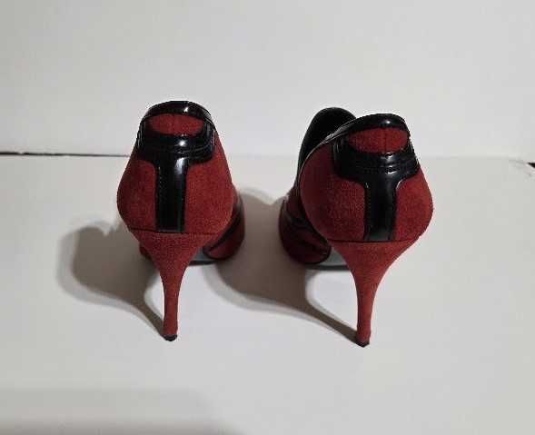 Sapatos vintage vermelhos - Cosme Paris- Novos