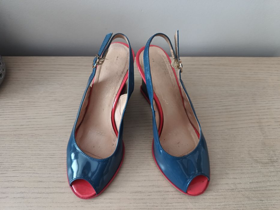 Włoskie skórzane buty 36