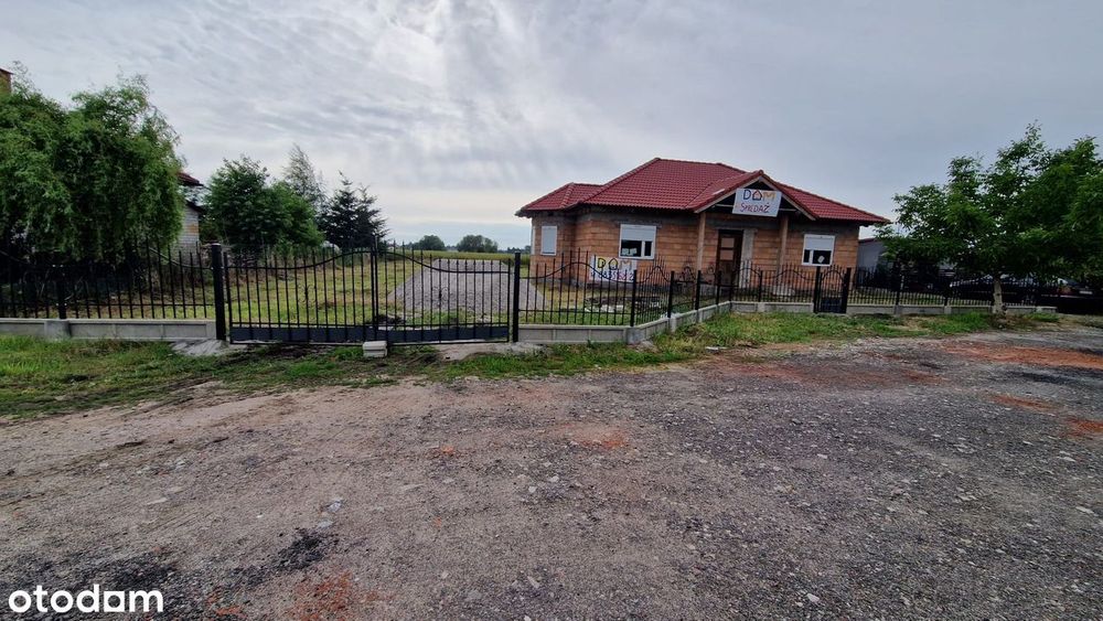 NOWY dom surowy zamknięty 104m 10ar uzbrojona podaj swoją CENĘ