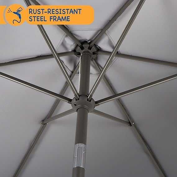 Nowy parasol / ogrodowy / ochronny / UV / 2,7m / korbowy / A2215!