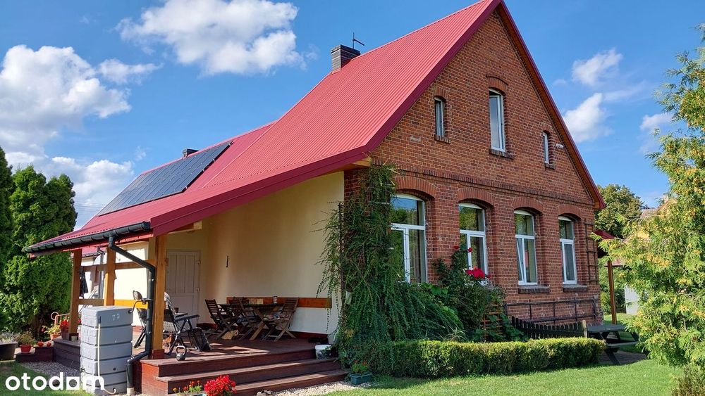Dom z biznesem 17 km od Bałtyku – gotowy do zamieszkania
