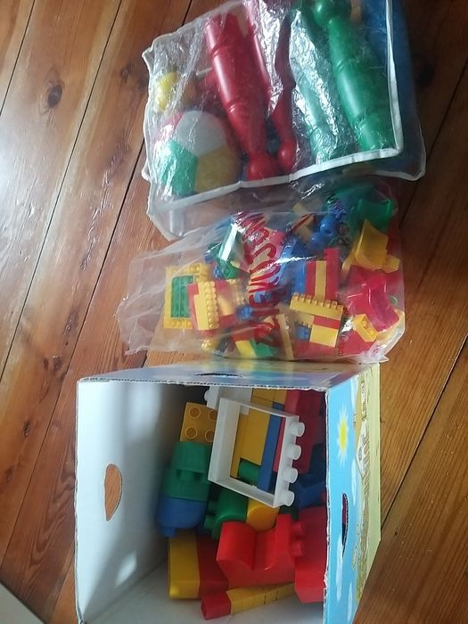 Klocki wader i inne.