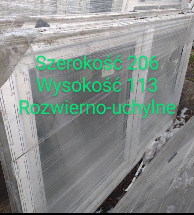 Okna Antracyt 3 szyby 50% 158x122