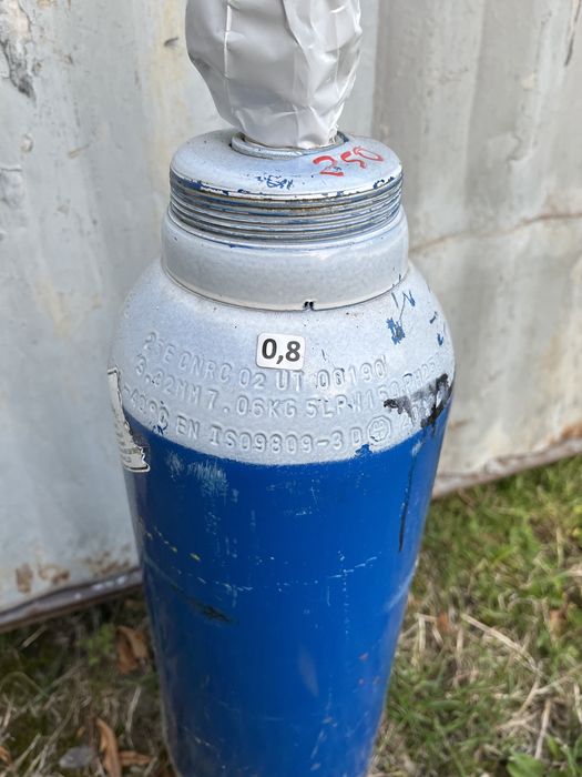 Tlen argon argonmix azot pełna z legalizacją ważną