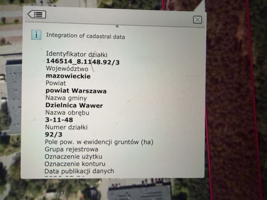 Okazja Sprzedam tanio działkę Warszawa Wawer 1531 m² lasu obok Centrum Zdrowia Dziecka Międzylesie Wesoła blisko - Widok 4