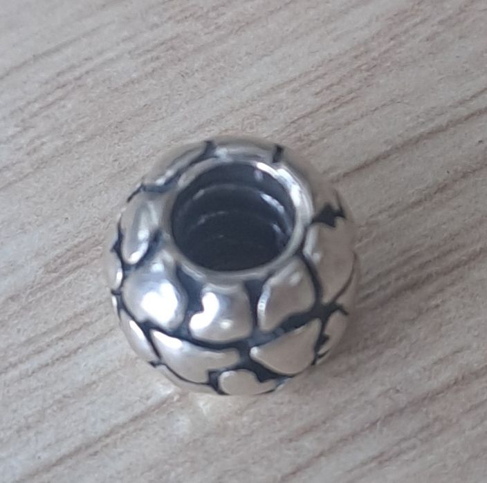 Conta Pandora Corações em Prata, 926, Nova