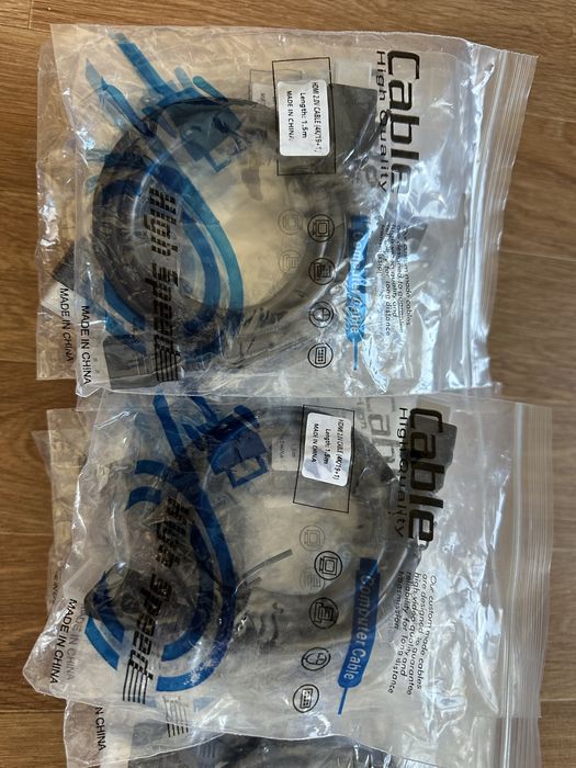 Шнур HDMI 2.0 на 1.5м НОВІ! 46шт