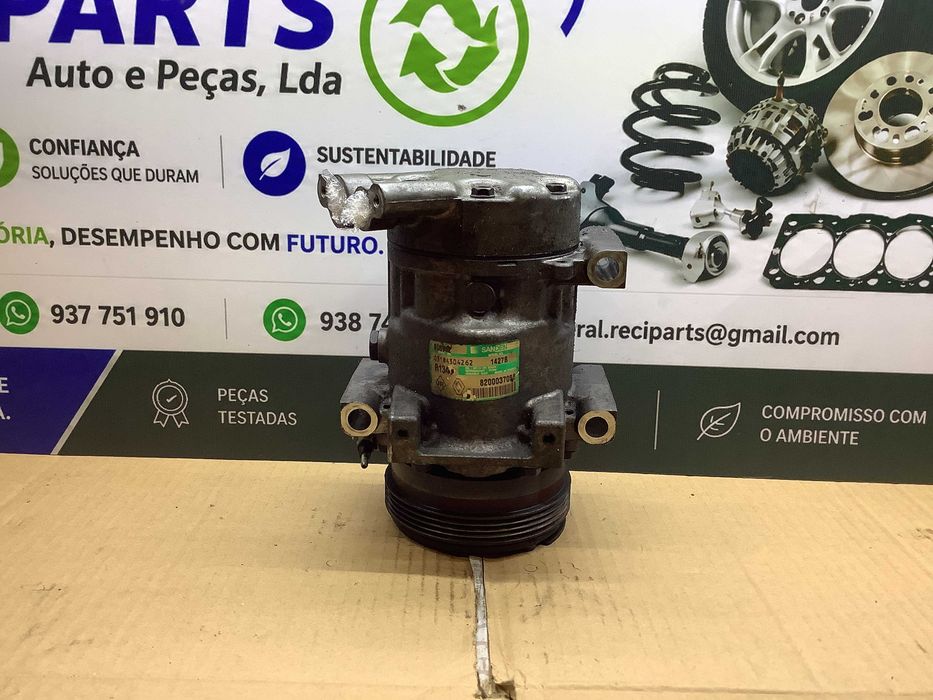 Compressor do ar condicionado Renault Clio II
