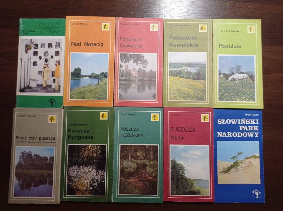 Zestaw przewodników turystycznych