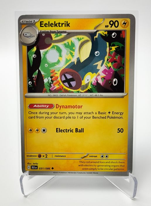 Eelektrik 031/086 karta pokemon Black Bolt