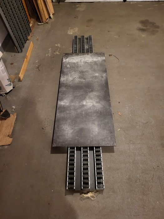 Przenośniki rolkowe 4szt