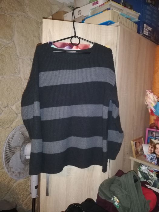 Sweter z dlugim rękawem M