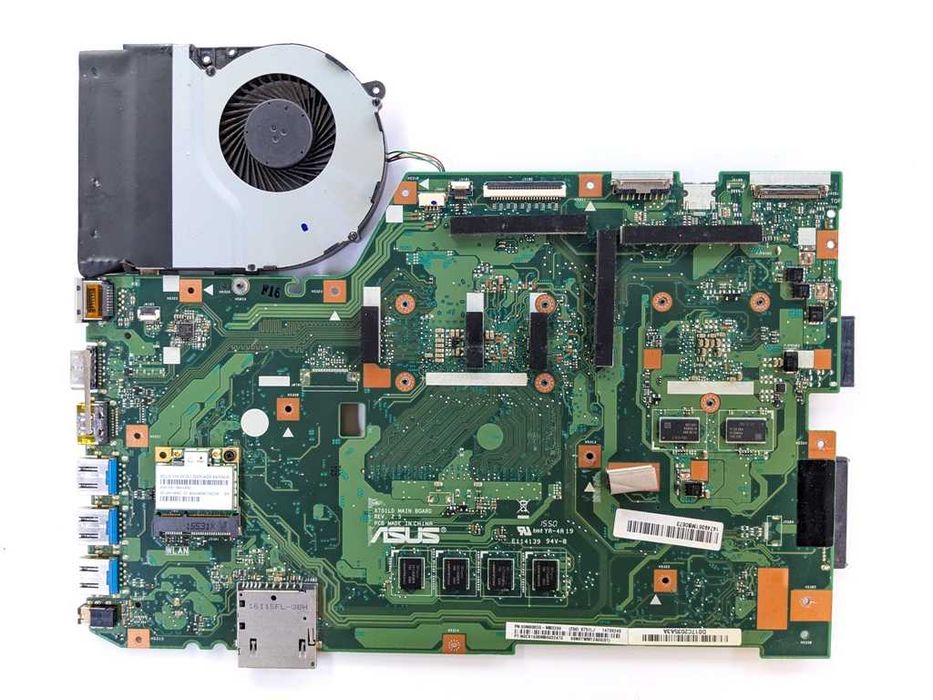 материнська плата X751LD MAIN BOARD REV. 2.5 Intel Core i5 5200/DDR3 4Gb/Video GF 920 2Gb для ноутбука ASUS R752L