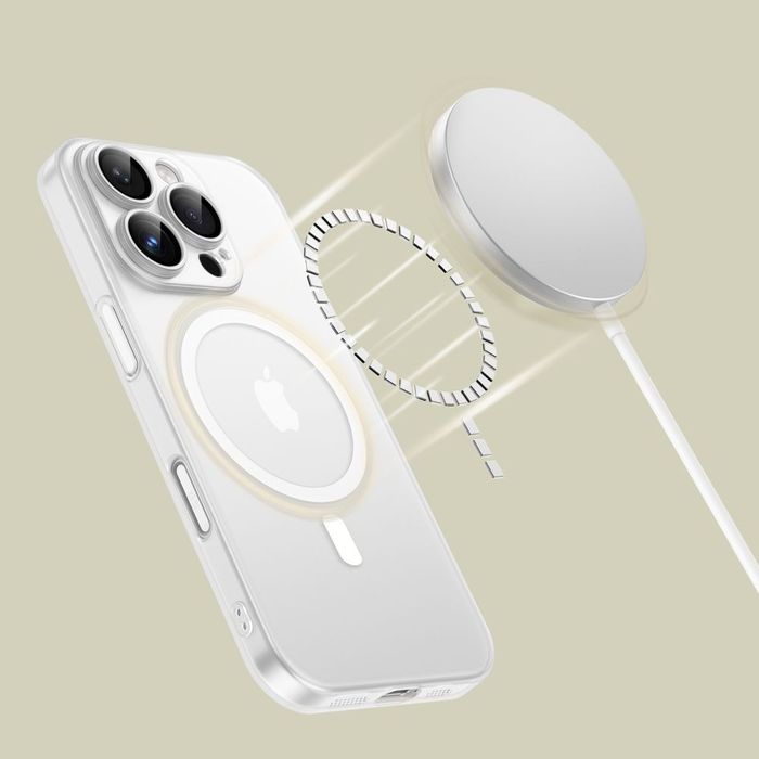 Tech-Protect Magslim Magsafe Iphone 16 Pro Matte/White