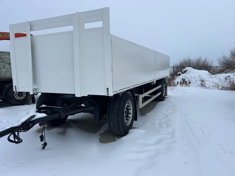 Przyczepa Kempf aluminiowa podłoga   - ocynk  lekka,  Budowlanka opony