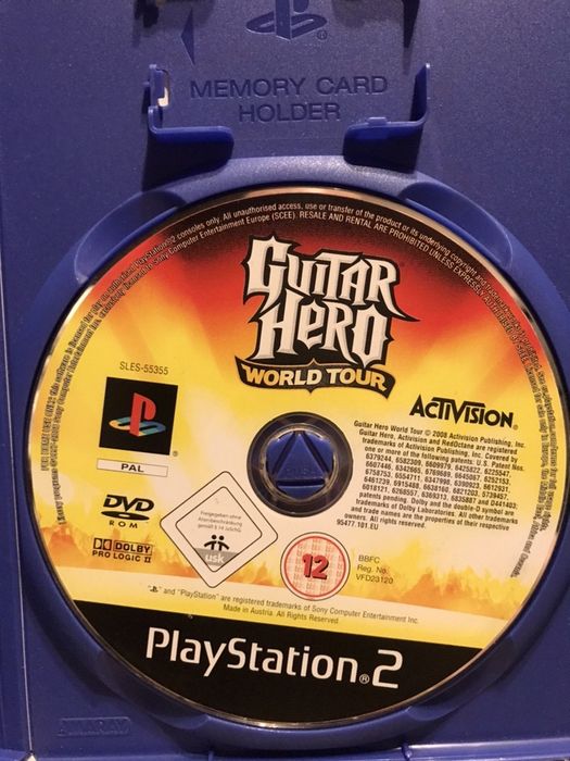 Guitar Hero World Tour PS2 unikat