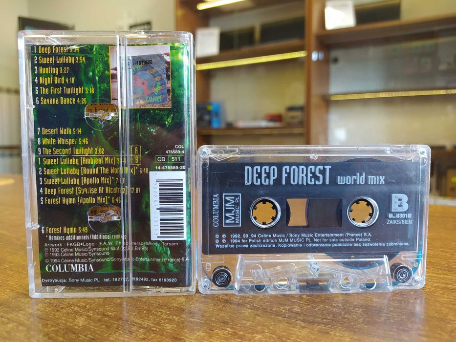 Kaseta Deep Forest World mix
