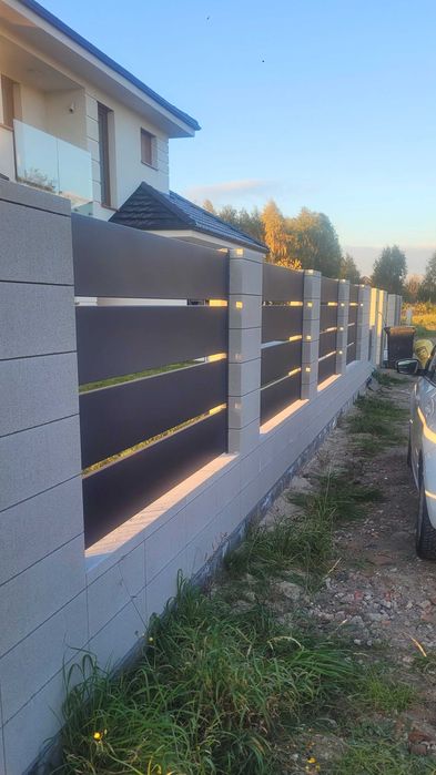 Ogrodzenia kompleksowo | fundamenty, murowanie, bramy – SteelBud