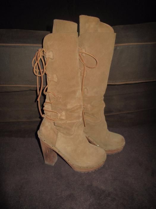 Botas altas camel XUZ nº38