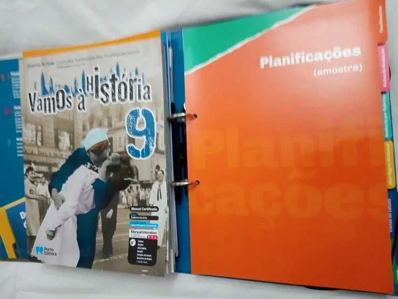 Vamos à História - 9.º Ano Dossier do professor completo.